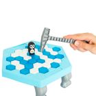 Pinguin pe gheata, joc de indemanare