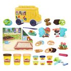 Play-Doh, School Day Adventures, set creativ cu plastilina, 9 tuburi