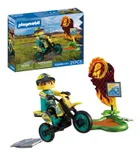 Playmobil, Cars, Motocicleta de teren, 72065