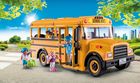 Playmobil, City Life, Autobuz scolar: US School Bus, set de joaca, 71094