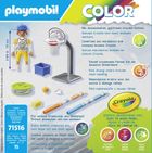 Playmobil, Color, Skater cu minge de baschet, 71516
