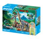 Playmobil, Dinos, Brachiosaurus cu aeroglisor, 71819