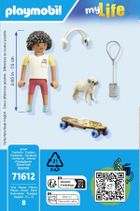 Playmobil, My Life, Baiatul si catelul, 71612