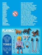 Playmobil, Special Plus, Femeia cu catelusi la plimbare, set de joaca, 70883