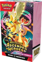 Pokemon TCG: Mega Evolution, Ascended Heroes, Booster Bundle, joc de carti