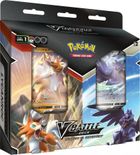 Pokemon TCG: V Battle Deck Bundle (Lycanroc V vs Corviknight V), joc de carti