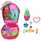 Polly Pocket, Bunny Picnic, set compact cu papusa si accesorii