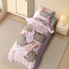 Pusheen, set lenjerie de pat single, 160-200 cm
