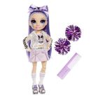Rainbow High, Cheer Doll, Violet Willow, papusa fashionista