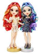 Rainbow High, Twins, Laurel & Holly De’Vious, papusi fashion, 2 buc.