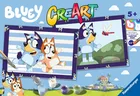 Ravensburger, CreArt, Bluey, pictura dupa numere, set creativ