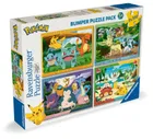 Ravensburger, Pokemon, puzzle, 4-100 piese