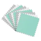 Ricokids, Covoras din spuma tip, puzzle, 180-180 cm, 9 buc.