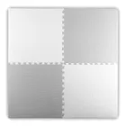 Ricokids, Covoras din spuma tip, puzzle, 60-60 cm, 4 buc.