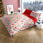 Scandic, Ho Ho Ho, set lenjerie de pat single, 140-200 cm