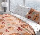 Scandic Limited, Case de turta dulce, set lenjerie de pat single, 140-200 cm