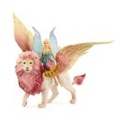 Schleich, Bayala, Elf pe un leu cu aripi, figurina, 70714