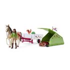 Schleich, Horse Club, Sarah si excursia de camping, set, 42533
