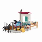 Schleich, Horse Club, Tarc de cai cu iapa si manz, set, 42611
