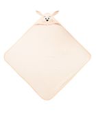 Sensillo, Water Friends, husa de baie moale cu aplicatie 3D, Iepuras, roz, 100-100 cm