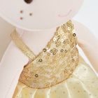 Smiki, Balerina, papusa textila, auriu