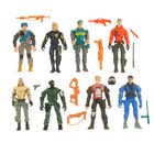 Smiki, Battle Pack, set de 8 figurine cu accesorii