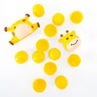 Smiki, Gat de girafa, turn de stivuit, joc de indemanare