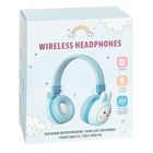 Smiki, Iepuras, casti wireless, supraauriculare, albastru