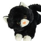 Smiki, Pisicuta, jucarie de plus, negru, 15 cm