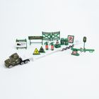 Smiki, Servicii de interventie, Armata, set de vehicule cu accesorii