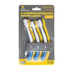 Smiki, set de periute pentru ingrijirea gingiilor si a dintilor, 3 buc.