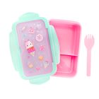 Smiki, set mic-dejun cu accesorii, caserola + sticla