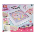 Smiki, Unicorn, mozaic de diamante cu rama