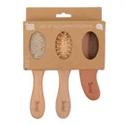 Smiki, Very Bunny, set pentru coafat, perii din lemn si pieptan