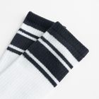 Sosete inalte albe unisex NOWEAR