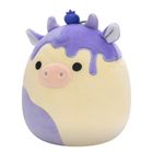 Squishmallows, Benito, Blueberry Cheesecake Cow, jucarie de plus, 19 cm