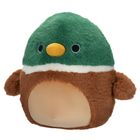 Squishmallows, Fuzzamallows, Avery, Mallard Duck, jucarie de plus, 30 cm