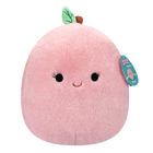 Squishmallows, Fuzzamallows, Phyllis, Peach, jucarie de plus, 30 cm