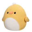 Squishmallows, Fuzzamallows, Yellow Duck, jucarie de plus, 30 cm