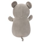 Squishmallows, Hugmee, Misty - Grey Mouse, jucarie de plus, 40 cm