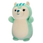 Squishmallows, HugMees, Medium Plush, Fuyuki Mint Green Squirrel, jucarie de plus, 25 cm