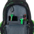 St.Right, rucsac pentru scoala cu 3 compartimente, BP26 Dark Game