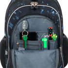 St.Right, rucsac pentru scoala cu 4 compartimente, Spacecraft