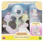 Sylvanian Families, Vehiculul zburator al zanei florilor, set cu figurina, 5827