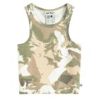 Top reiat kaki cu adaos de modal NOWEAR