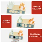 Topbright, Jucarie educationala din lemn Invatarea numararii pe degete, 36 luni