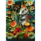 Trefl, 40 Years, Paper Art: Arici, puzzle, 1000 piese