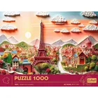Trefl, 40 Years, Paper Art: Paris, puzzle, 1000 piese
