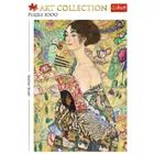 Trefl, Art Collection, Gustav Klimt, Lady with a Fan, puzzle, 1000 piese