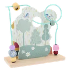 Trefl, Babies and the Bear, labirint cu bile din lemn, jucarie educativa